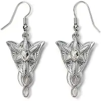 Le Seigneur Des Anneaux Oorbel - Arwens Evenstar - zilverkleurig - Maat Standard