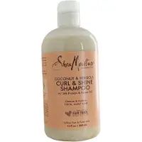SheaMoisture , Kroes & Glans Shampoo, Dik, Krullig Haar, Kokos & Hibiscus, 13 fl oz (384 ml)
