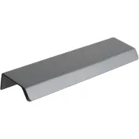 Beslag Design Side Profielgreep Cc 160 Mm Antracietgrijs - Knoppen en deurgrepen Aluminium Graphite Grey - 304354-11