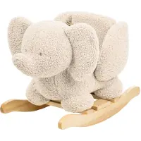 Nattou - Bascule Teddy de ecru olifant