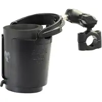 Ram Mounts UNPK RAM BAR MNT 3/4Inch-1Inch, Onderdelen voor notebooks, Zwart