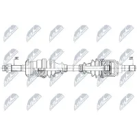 NTY NPW-DA-001 Aandrijfas