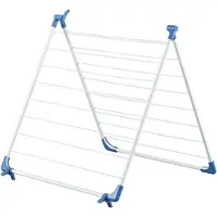 Metaltex cervino badkuipdroogrek 10 m drooglengte wit/blauw
