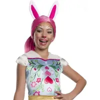 Rubies Rubie's Pruik Met Oren Bree Bunny Junior Roze