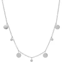 Lucardi Ketting 'Grace' zilver