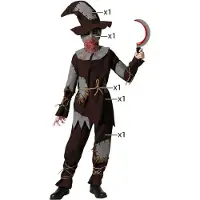 Atosa Scarecard Blood Children Costume Bruin 7-9 Years Kinderen