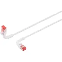 Lanview Patchkabel Cat. 6A mit biegbaren Stecker, U/FTP, weiß, 5,0m