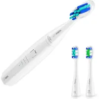 Niceboy ION Sonic Lite, Volwassen, Sonic tandenborstel, 60.000 bewegingen per minuut, Wit, Wit, IPX7