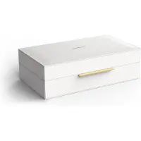 DECOR WALTHER Opbergbox Brownie BOX Groot Wit