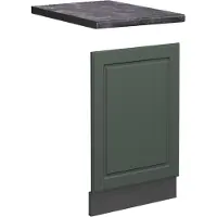 Vicco Fame-Line Frontpaneel – 45 cm, WB Antraciet Groen-Goud Landhuis