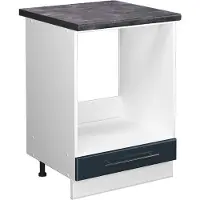Vicco Fame-Line Keukenkasten – 60 cm, WB Antraciet Donkerblauw hoogglans