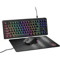 Qware Gaming Bundle San Antonio Azerty Zwart (qw Gmb-9750be)