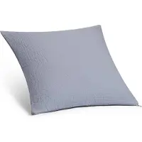 Yumeko Sierkussenhoes Mousseline Katoen 50x50 Blauw - Eco, Bio & Fairtrade