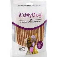 It's My Dog It 's my dog - hondensnack - 85 gr - kip en vis sandwich - lekker en gezond - granen-vrij