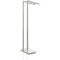 DECOR WALTHER Handdoekenstandaard - STRAIGHT 2, roestvrijstaal mat.