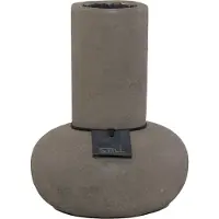 Still - Low Vase - Dark - 25 x 20 cm