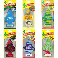 ARBRE MAGIQUE Set van 6 - Geurboom luchtverfrisser voor in de auto – Car Parfum – Geurboompje – Geurbooster – Wonderboom – Geurverfrisser – Nieuwe Auto – Autogeur – Autoparfum – Geurblad