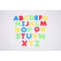 TickiT Doorschijnende Letters Hoofdletters.