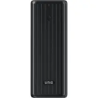 Uniq Accessory Powerbank 20000 mAh - magsafe - stand - 30cm Cable - USB-C & USB-A ports - Black