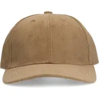 Manfield - Unisex - Bruine suède pet - Maat 1