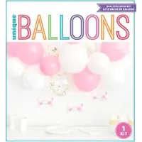 Unique Balloon arch kit - ballonnenboog kit - roze - wit - latex ballonnen pakket