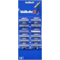 Gillette - 2 - Wegwerpscheermesjes - Voor een Comfortabele Scheerervaring - 12 Stuks