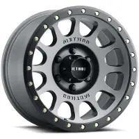 Method Wheels Method MR305 NV 17x8.5 / 0mm Offset / 8x6.5 BP / 130.81mm CB / Titanium - Matte Black Lip Wheel