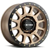 Method Wheels Method MR305 NV 17x8.5 25mm Offset 6x5.5 108mm CB Method Bronze/Black Street Loc Wheel