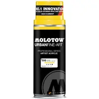 Molotow Urban Fine Art Acryl Spray: Shock Blauw - 400ml spuitbus voor canvas, plastic, metaal, hout etc.