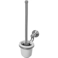 Haceka Toiletborstelhouder Allure Hangend Geborsteld RVS Look