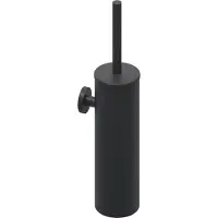 Ivy Aia Accessoires Toiletborstelgarnituur wandmodel Mat zwart PED