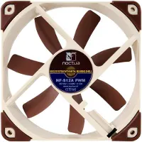 Noctua NF-S12A PWM PC-ventilator Beige, Bruin (b x h x d) 120 x 120 x 25 mm