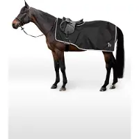 Hankkija.fi ProTrek Uitrijdeken met fleece, Black,