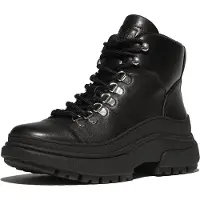 Original Brands Women Wylder Lace Up Boot Leather Black-Schoenmaat 39