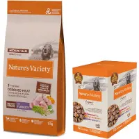 Nature’s Variety Healthy Grain Medium Adult Kalkoenhondenvoer 12kg