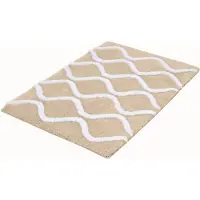 Kleine wolke - Badmat - Piana - Sandbeige (beige) - 60x 90 cm