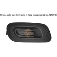 ISAM 0143716 Ventilatiegrille, bumper