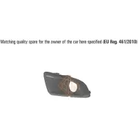 ISAM 0408719 Ventilatiegrille, bumper