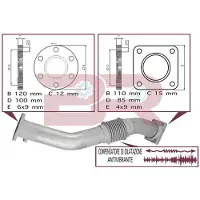 RICAMBI BRM0057 Voorpijp
