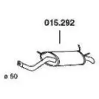 PEDOL 015.292 Einddemper