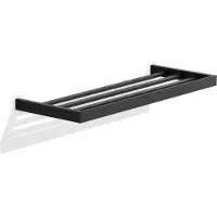 DECOR WALTHER Handdoekrek Contract KHT Black Matt