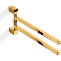 DECOR WALTHER Handdoekenrek Corner Dubbel Gold