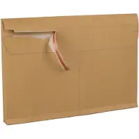 Klika Envelobox 180 x 150 x 30 mm bruin | 50 stuks