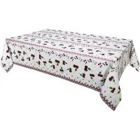 Habitable Tafelkleed CERISE - ROUGE - 140X200 CM dames 140x200 cm