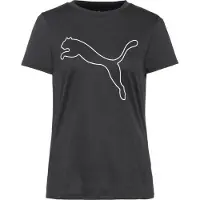 Puma Functioneel shirt 'Tad Essential' zwart / wit