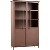 Bepurehome WOOOD Exhibit Vitrinekast - Metaal - Tan - 170x99x44