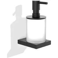 DECOR WALTHER Zeepdispenser Contract WSP Wall Mounted Black Matt