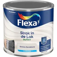 Flexa - Strak In De Lak Buitenlak Zijdeglans - Serene Sandstone - Mengverf - 500 Ml