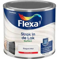 Flexa - Strak In De Lak Buitenlak Hoogglans - Elegant Mist - Mengverf - 500 Ml