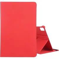 Mobigear Tablethoes geschikt voor Apple iPad Pro 13 Inch (2024) Hoes | DuoStand Draaibare Bookcase - Rood